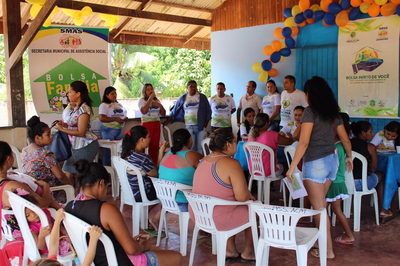 Projeto Bolsa Família perto de Você é lançado em Laranjal do Jari.